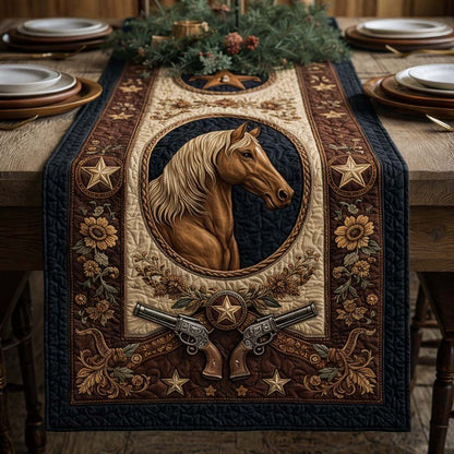 Western Pride Quilted Table Runner GFTOQA1368