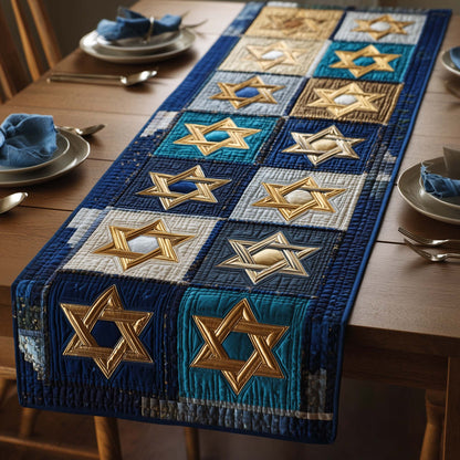 Hanukkah Quilted Table Runner GFTOQA1426