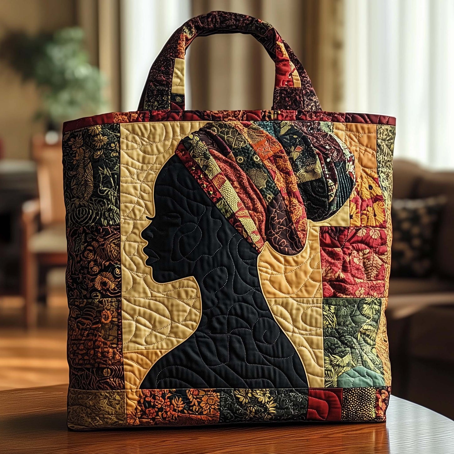 Heritage Beauty Quilted Tote Bag GFTOQA1477