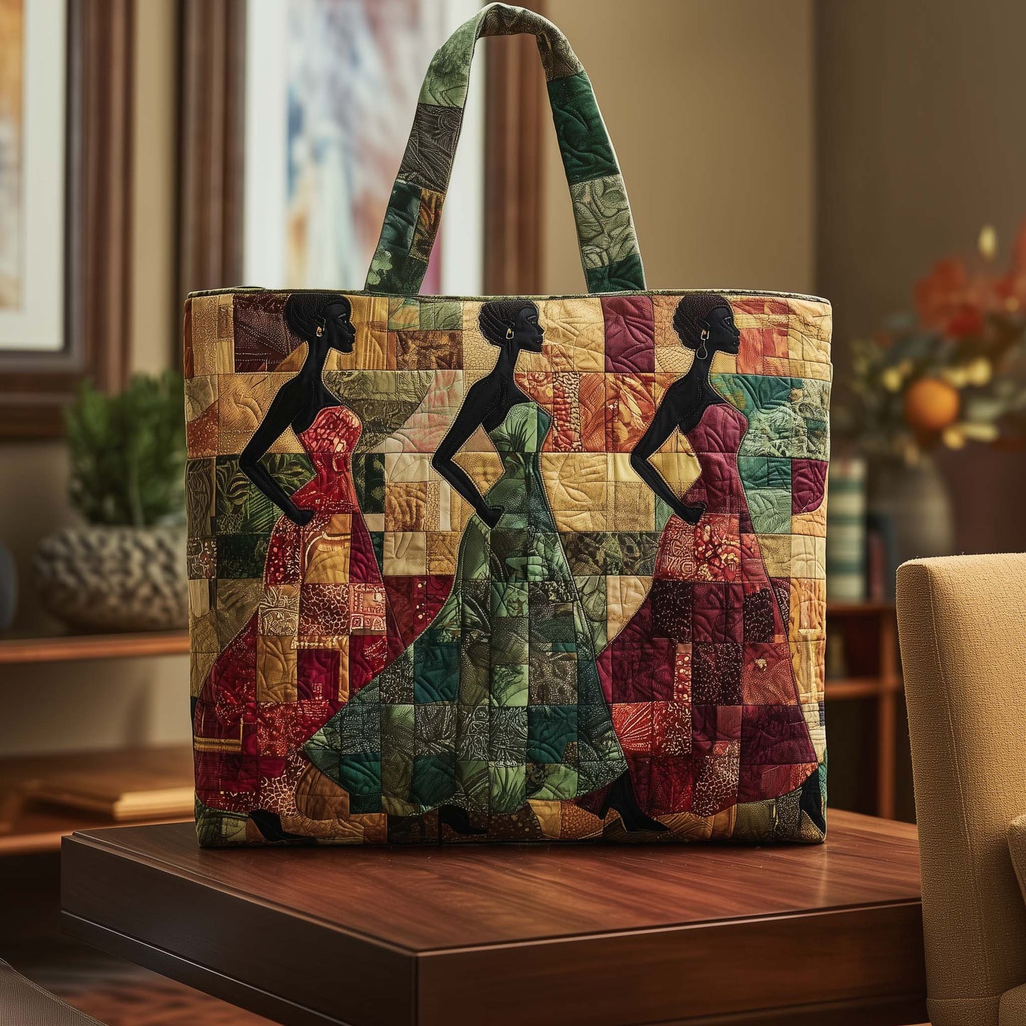 Queen Walk Quilted Tote Bag GFTOQA1479