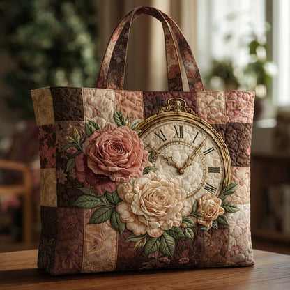 Timeless Rose Quilted Tote Bag GFTOQA1489