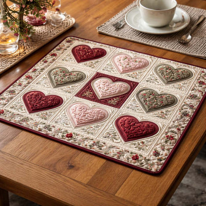 Floral Love Quilted Placemat GFTOQA1528