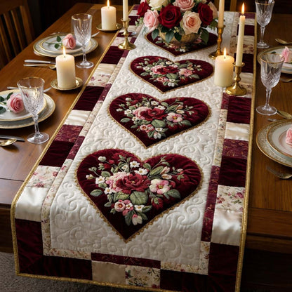 Love Bloom Quilted Table Runner GFTOQA1563
