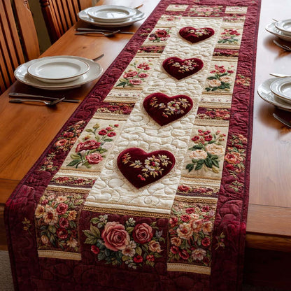 Love Bloom Quilted Table Runner GFTOQA1566