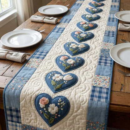 Love Bloom Quilted Table Runner GFTOQA1568
