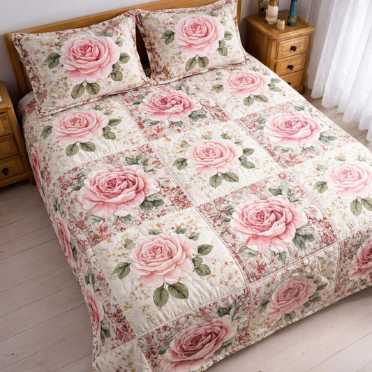 Rose Serenity Duvet Cover Set GFTOQA1577