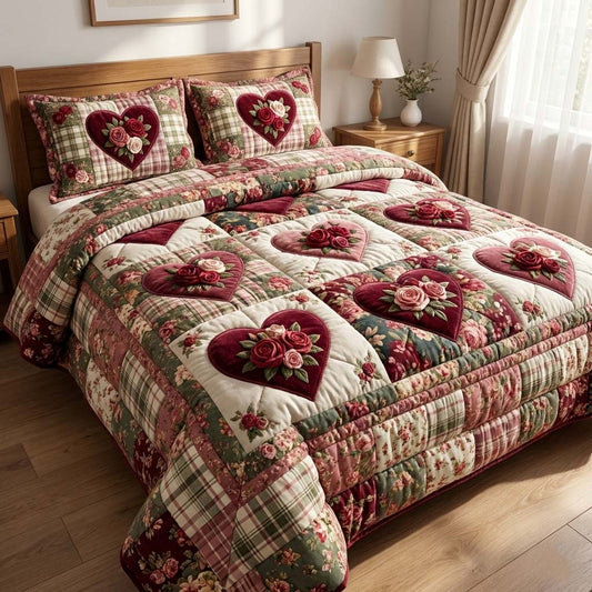 Rose Serenity Duvet Cover Set GFTOQA1578