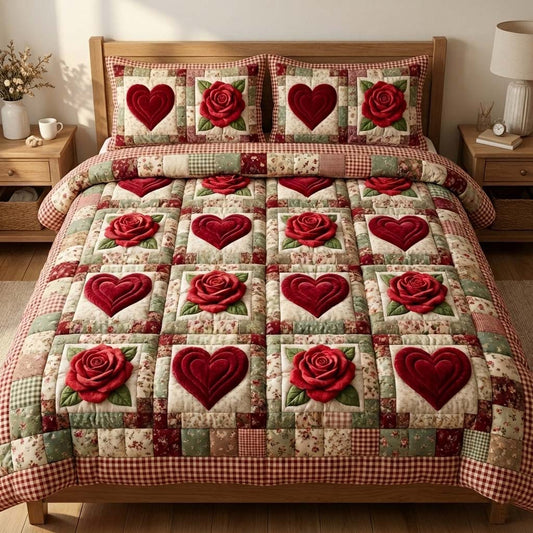 Rose Serenity Duvet Cover Set GFTOQA1579