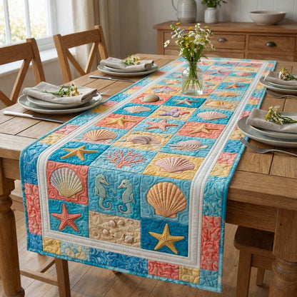 Seaside Patch Quilted Table Runner GFTOQA1628