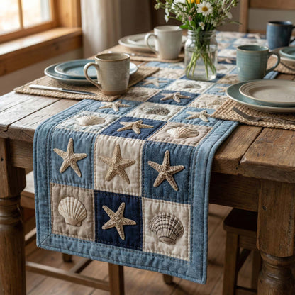 Seaside Patch Quilted Table Runner GFTOQA1629