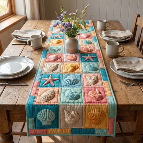 Seaside Patch Quilted Table Runner GFTOQA1632
