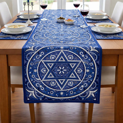 Hanukkah Quilted Table Runner GFTOQA1815