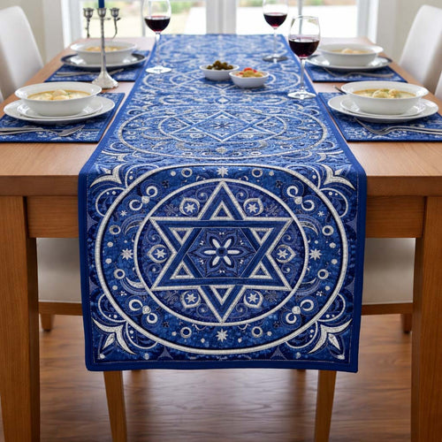 Hanukkah Quilted Table Runner GFTOQA1815