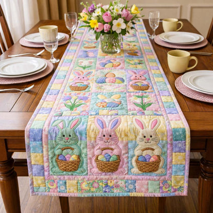 Happy Easter Quilted Table Runner GFTOQA1821