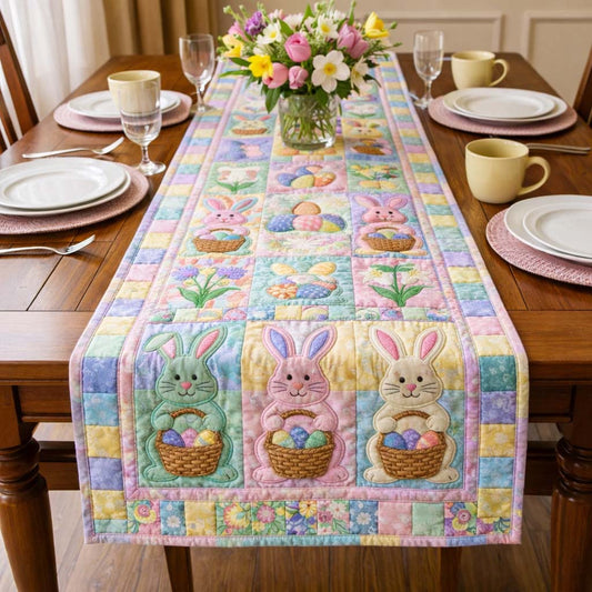 Happy Easter Quilted Table Runner GFTOQA1821