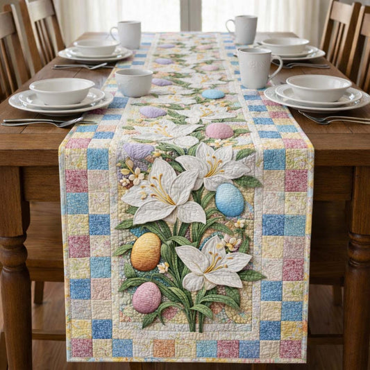 Happy Easter Quilted Table Runner GFTOQA1824