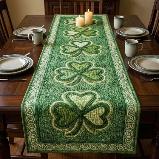 Lucky Charm Quilted Table Runner GFTOQA1853