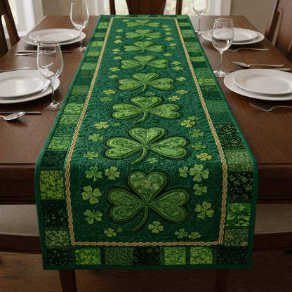 Lucky Charm Quilted Table Runner GFTOQA1854