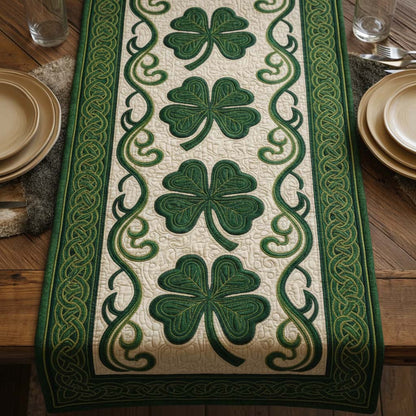 Emerald Fortune Quilted Table Runner GFTOQA1856
