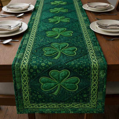 Emerald Fortune Quilted Table Runner GFTOQA1858