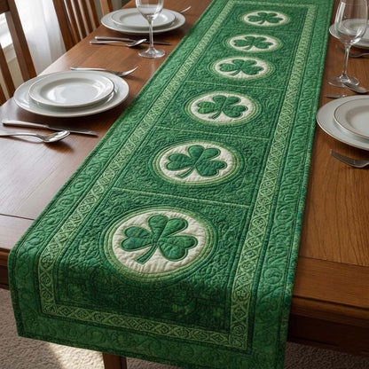 Emerald Fortune Quilted Table Runner GFTOQA1859