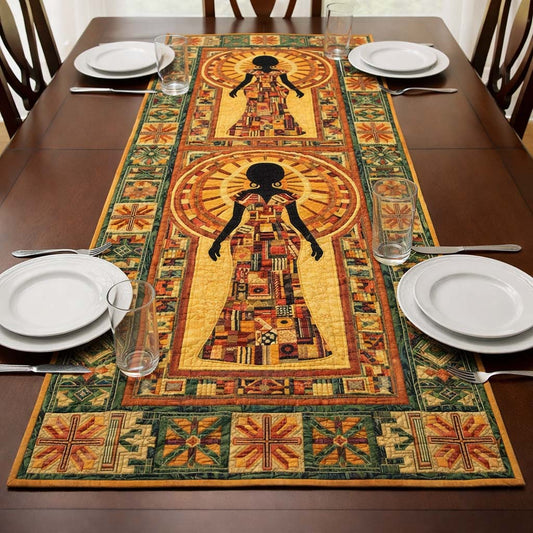 Solar Empress Quilted Table Runner GFTOQA1868