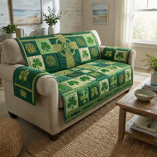 Lucky Charm Quilted Sofa Cover GFTOQA1951