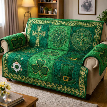 Irish Heritage Quilted Sofa Cover GFTOQA1955