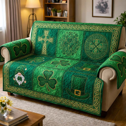 Irish Heritage Quilted Sofa Cover GFTOQA1955