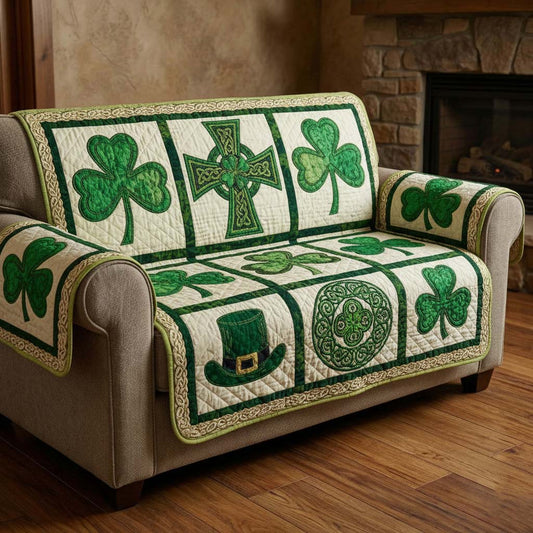 Irish Heritage Quilted Sofa Cover GFTOQA1957