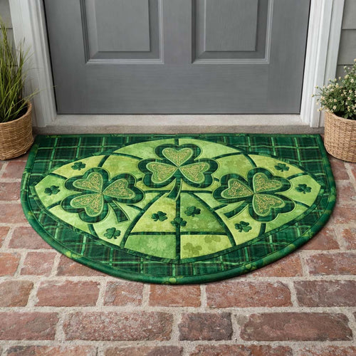 Emerald Charm Quilted Welcome Mat GFTOQA1969
