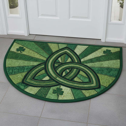 Emerald Charm Quilted Welcome Mat GFTOQA1970