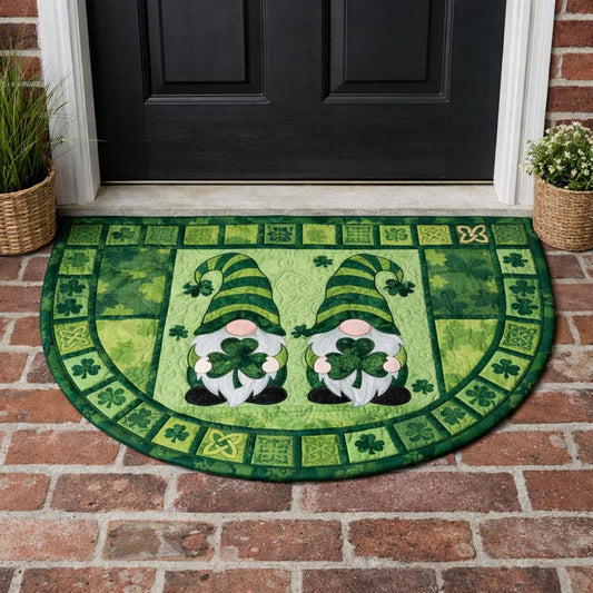 Emerald Charm Quilted Welcome Mat GFTOQA1971