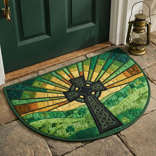 Irish Heritage Quilted Welcome Mat GFTOQA1973
