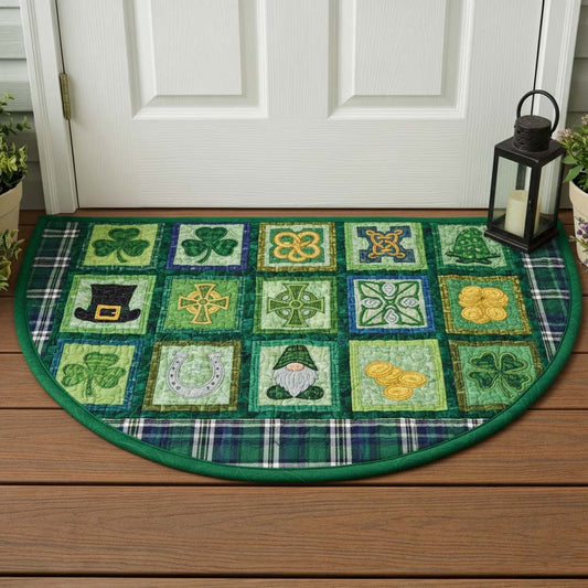 Irish Heritage Quilted Welcome Mat GFTOQA1974