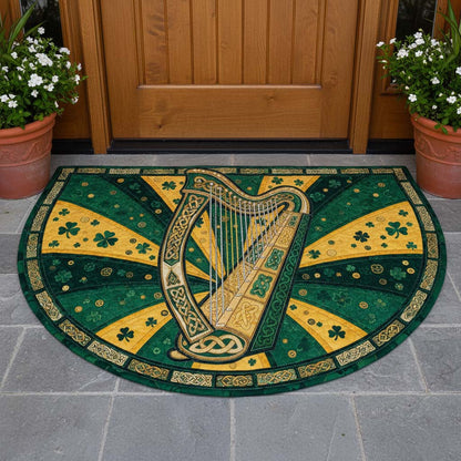 Irish Heritage Quilted Welcome Mat GFTOQA1975