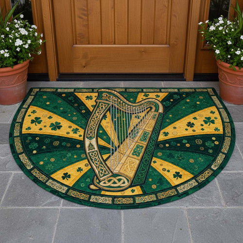 Irish Heritage Quilted Welcome Mat GFTOQA1975