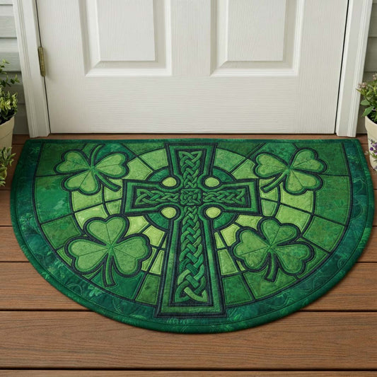 Emerald Fortune Quilted Welcome Mat GFTOQA1977