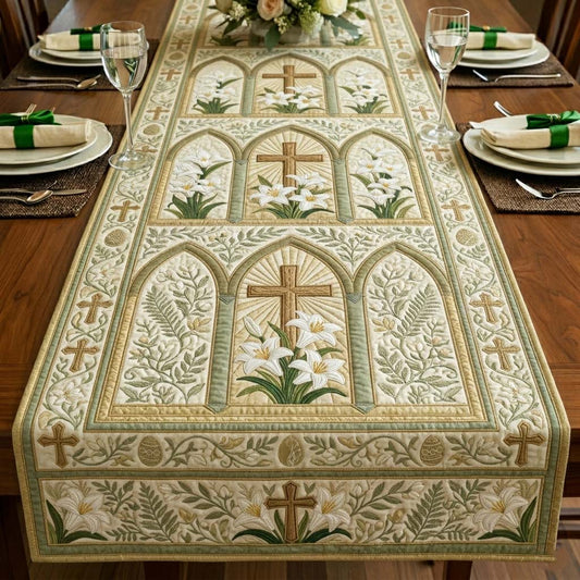 Happy Easter Quilted Table Runner GFTOQA1998
