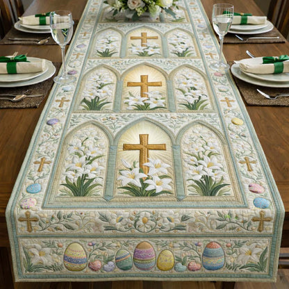 Happy Easter Quilted Table Runner GFTOQA1999