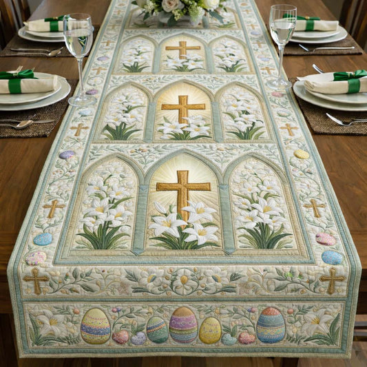 Happy Easter Quilted Table Runner GFTOQA1999