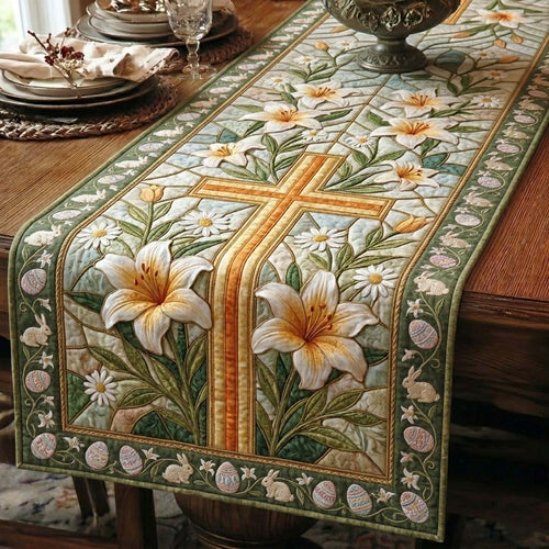 Happy Easter Quilted Table Runner GFTOQA2000