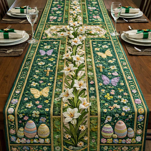Happy Easter Quilted Table Runner GFTOQA2001
