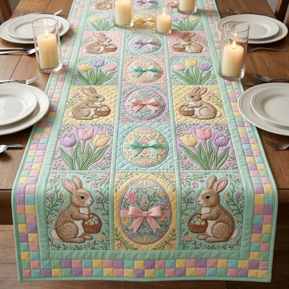 Happy Easter Quilted Table Runner GFTOQA2002