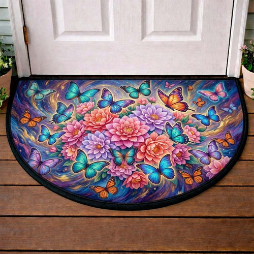 Petal Galaxy Quilted Welcome Mat GFTOQA2004