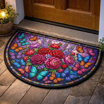Welcoming Butterfly Quilted Welcome Mat GFTOQA2012