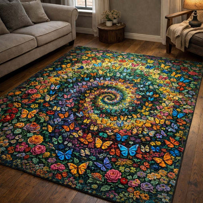 Butterfly Serenity Area Rug GFTOQA2068