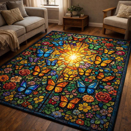 Butterfly Serenity Area Rug GFTOQA2072
