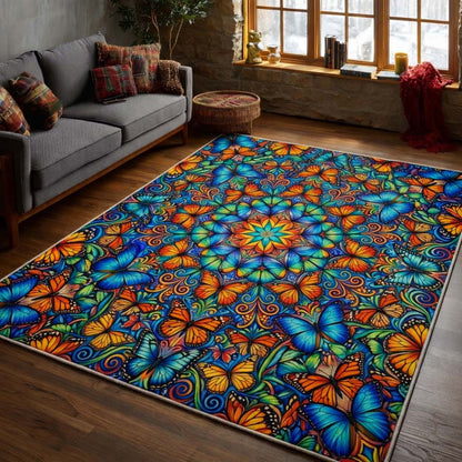 Butterfly Serenity Area Rug GFTOQA2073