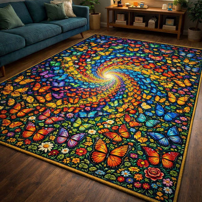 Butterfly Serenity Area Rug GFTOQA2075